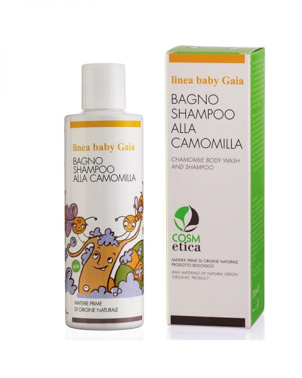 Praticantemamma store shopping online per mamme e bambini, Bagno Shampoo alla Camomilla- Cosm-Etica, 8054301810280