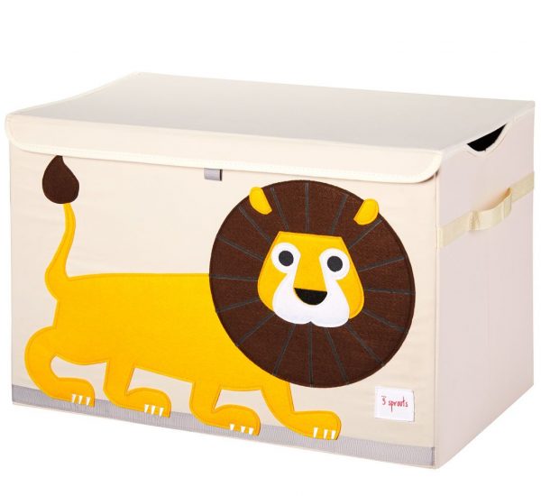 Praticantemamma store shopping online per mamme e bambini - Baule Portagiochi leone -3 Sprouts - 3S - ITCLIO