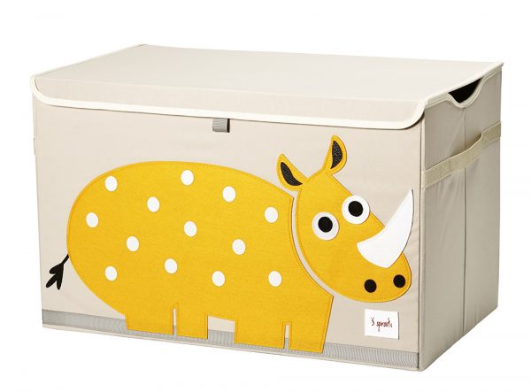Praticantemamma store shopping online per mamme e bambini - Baule Portagiochi rinoceronte -3 Sprouts - 3S UTCRHI
