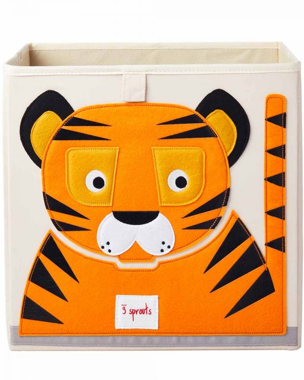 Praticantemamma store shopping online per mamme e bambini - Contenitore portaoggetti - tigre - 3S- IBXTIG