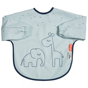 Praticantemamma store shopping online per mamme e bambini Bavaglio con Maniche Deamy Dots Grigio- Done by Deer