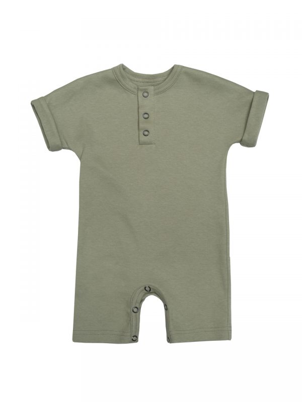 Praticantemamma store shopping online per mamme e bambini Shortie in Cotone, Verde- Wooly Organic, 475202056303