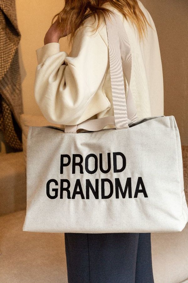Praticantemamma store shopping online per mamme e bambini, Borsa Proud Grandma - Childhome, 5420007162696