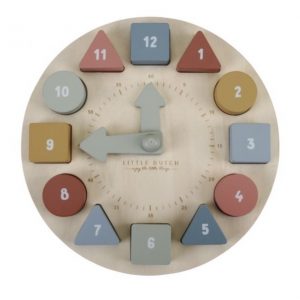 Praticantemamma store shopping online per mamme e bambini, Orologio "Puzzle Clock"- Little Dutch, 71123