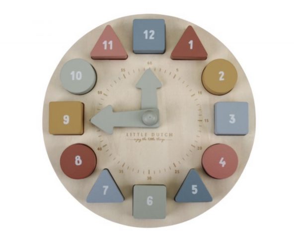 Praticantemamma store shopping online per mamme e bambini, Orologio "Puzzle Clock"- Little Dutch, 71123
