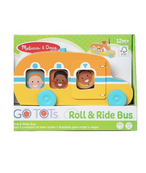 Praticantemamma store shopping online per mamme e bambini, Set gioco Roll and Ride Bus- Melissa and Doug, 000772307383