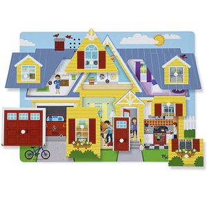 Praticantemamma store shopping online per mamme e bambini, Puzzle Sonoro in Legno- Casa- Melissa and Doug, 0000772107341
